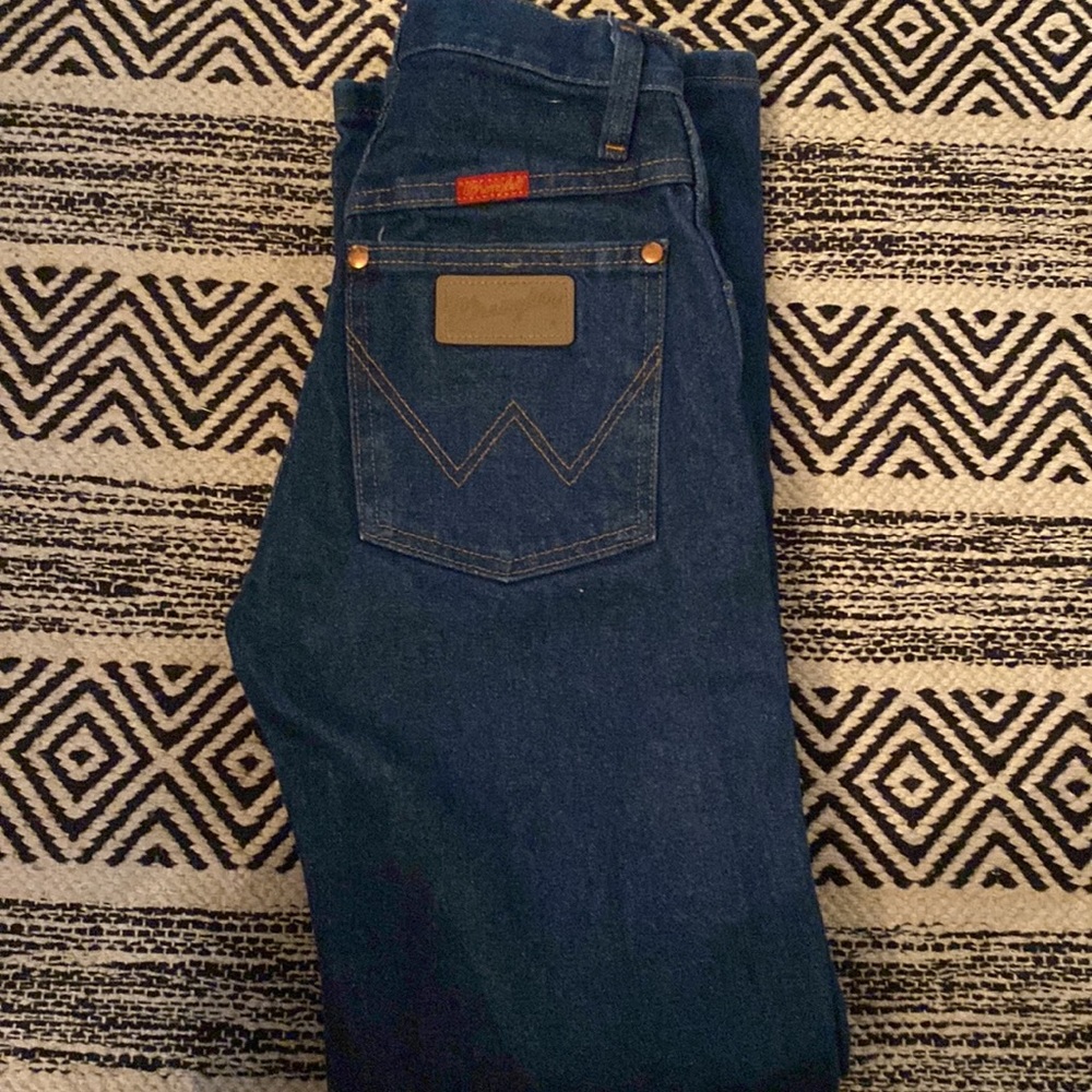 Wangler cowboy cut jeans